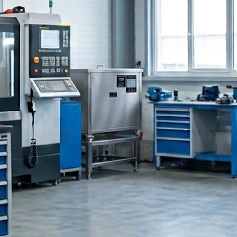 ASONIC industrijski ultrazvučni čistač u proizvodnom pogonu