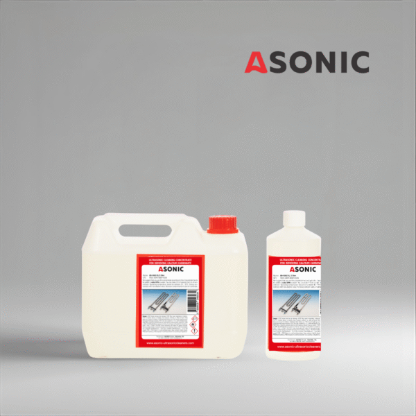 ASONIC AS-CALC – Ultrazvučni čistač za uklanjanje kamenca ASONIC AS-CALC deterdžent u kanisterima od 1 L, 5 L i 25 L za uklanjanje naslaga kamenca i minerala.