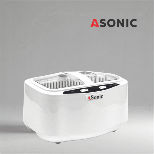 ASONIC HOME-2500 ultrazvučni čistač, jedinica velikog kapaciteta za nakit, alate, naočale i kućanske dodatke.